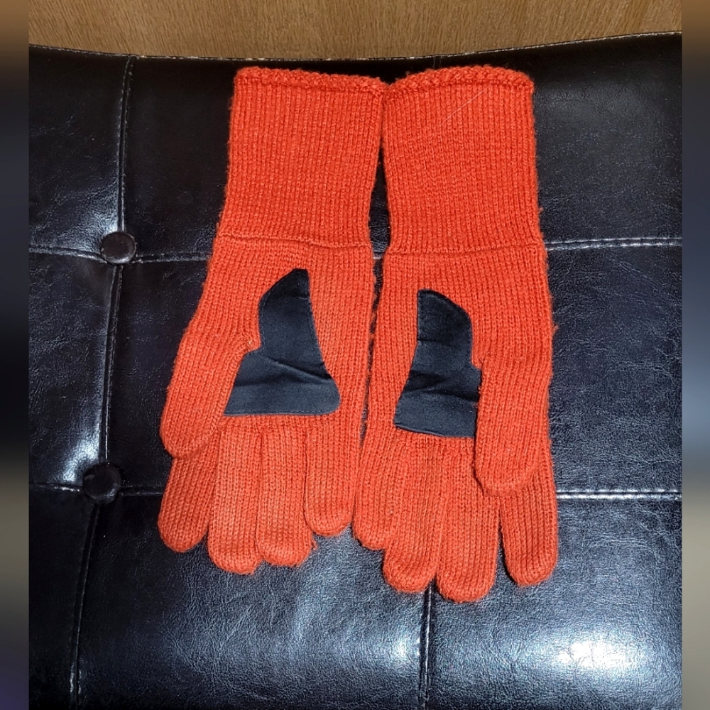 Cute Women gloves Black Orange one size - Picture 6 of 7